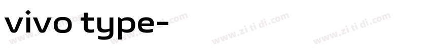 vivo type字体转换 vivo type字体转换